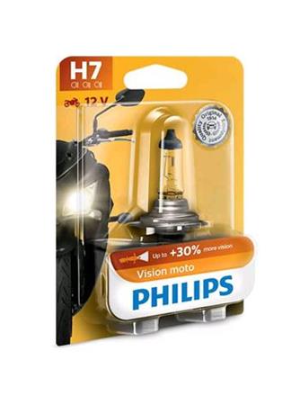 Motožárovka H7 Philips 12972PRBW, Vision Moto,1 ks v balení