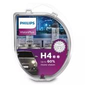 Autožárovka H4 Philips 12342VPS2, VisionPlus, 2ks v balení 