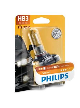 Autožárovka HB3 Philips 9005PRB1, Vision, 1ks v balení