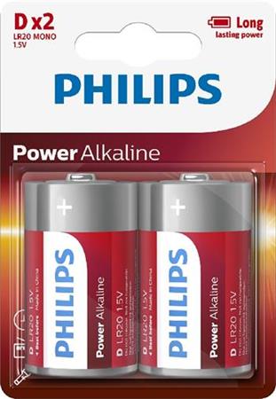 Baterie Philips LR20P2B/10 Alkalické AAA 4ks