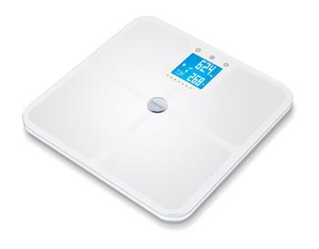Osobní váha diagnostická BEURER BF950 bílá vhodná pro těhotné připojení přes Bluetooth