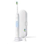 Sonický elektrický zubní kartáček Philips HX6859/29, bílá a světle modrá, s cestovním pouzdrem, Sonicare 5100